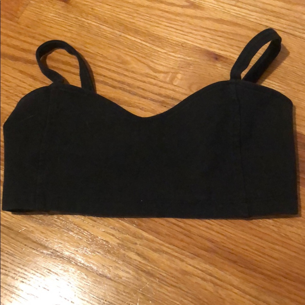 Black bra